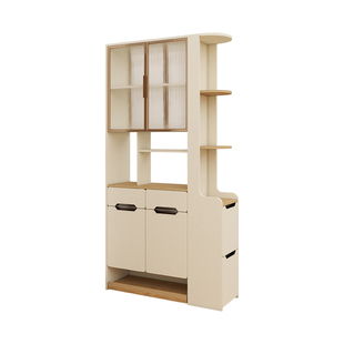 入户门鞋柜正对门双面门厅屏风穿堂隔断柜一体简约客厅置物玄关柜