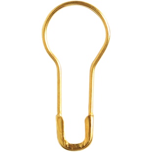 衣服吊牌小别针葫芦形别针扣针衣服吊卡通用标签保险别针现货包邮