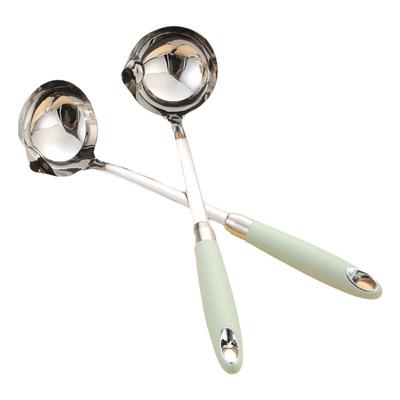 304不锈钢加厚勺漏勺汤勺隔油勺