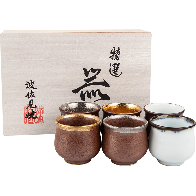 波佐见烧陶悦窑日式手工茶杯酒杯