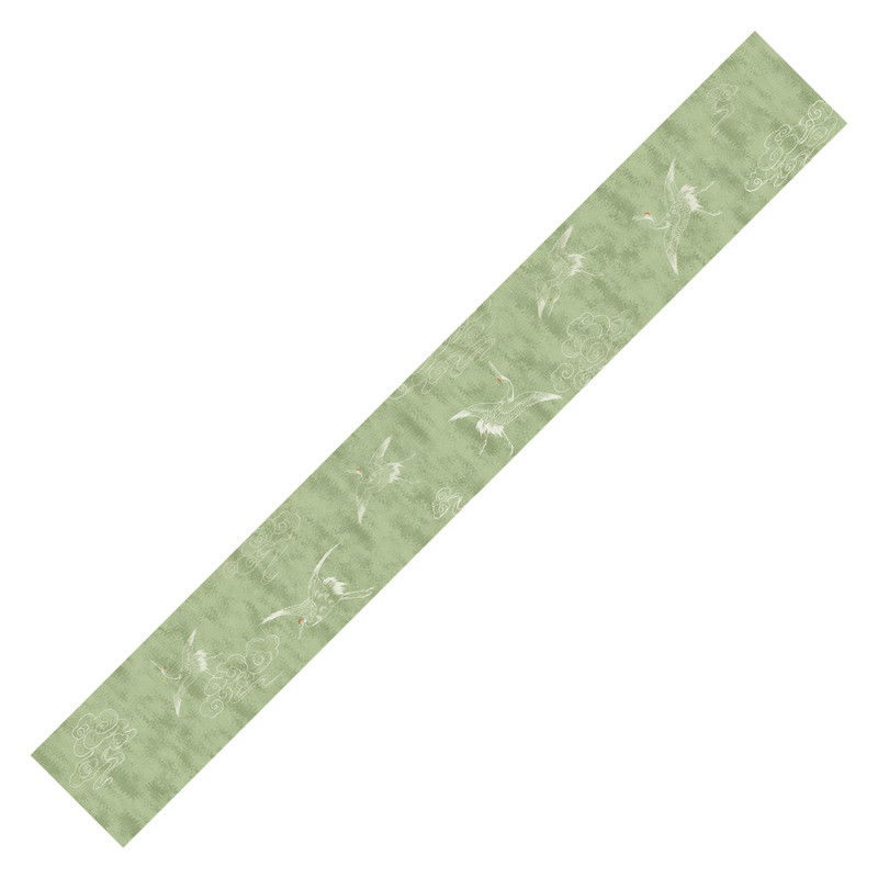 爱奇葩iqipa 飞鹤中式茶席桌旗高级茶旗茶桌布长条茶台桌布垫布