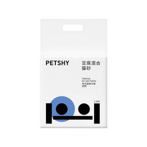 【20点抢】PETSHY百宠千爱 豆腐混合猫砂除臭无尘膨润土可冲厕所