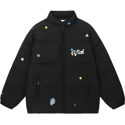 GUUKA美式立领短款羽绒服