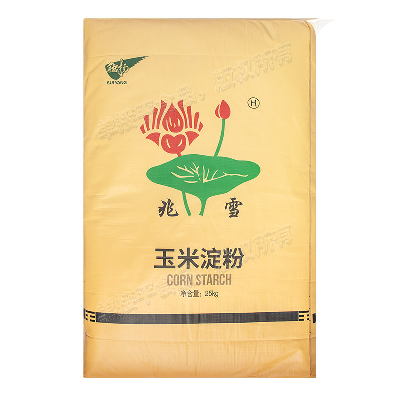 兆雪玉米淀粉食用淀粉商用大包装