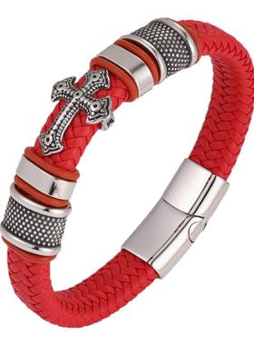 原创通用钛钢本命年潮流手链