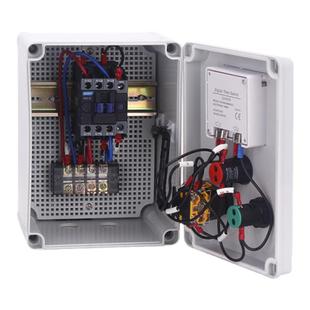 电机启停控制箱380V起动盒三相水泵排烟风机蒸饭柜一键启动配电箱