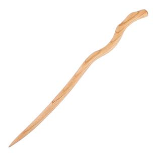 桃木发簪女手工天然新中式古国风实木高级感上班日常通勤盘发簪子