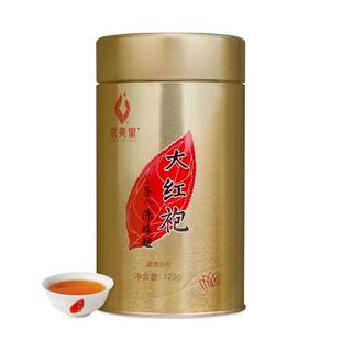 武夷星AM800大红袍茶叶罐装125g 武夷岩山茶大红袍散装茶叶乌龙茶