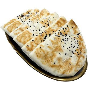 陕西大荔月牙烧饼夹菜肉夹馍水盆羊肉泡馍饼子早餐速食商用批发