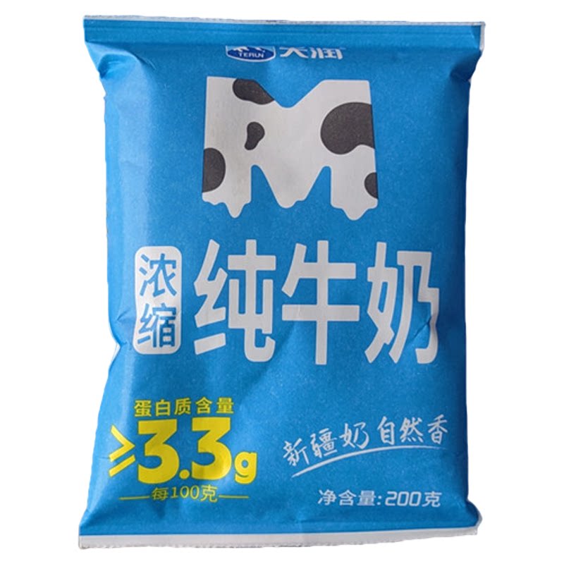 新疆天润浓缩纯牛奶M枕