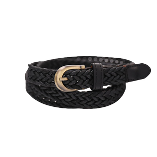 编织腰带女生新款配饰简约休闲百搭学生皮带韩版牛仔裤带潮高级感