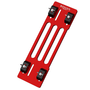 切割机底座免打孔底板手提锯云石机配件木工塑胶电木板裁板神器