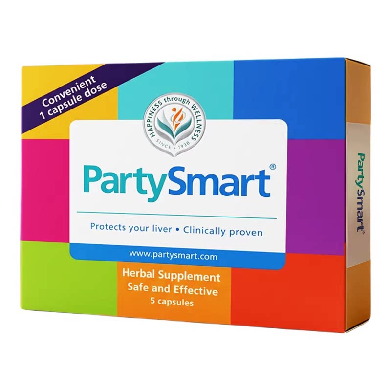 Himalaya喜马拉雅解酒胶囊PartySmart韩国解酒醒酒药喝酒必备神器
