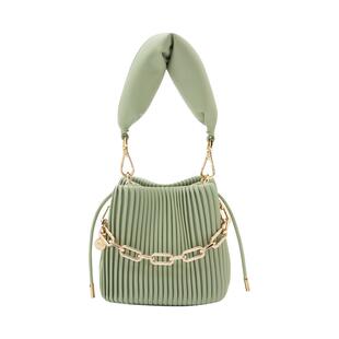 ELLE女包2025新款包包菜篮子手提包水桶斜挎包女士精致手机包小包