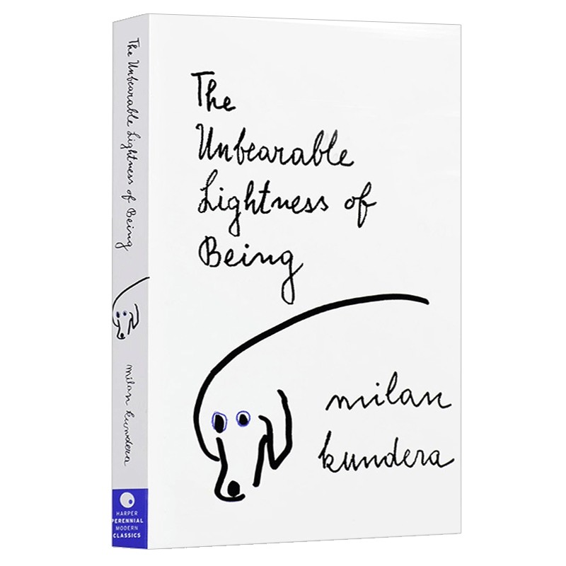 不能承受的生命之轻 英文原版文学小说 The Unbearable Lightness 英文版书 米兰·昆德拉 经典爱情哲学长篇小说进口书籍正版