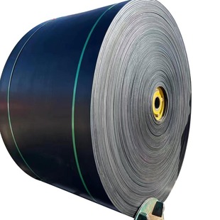 橡胶输送带传送带防滑尼龙帆布运输带矿山专用皮带环形裙边传送带