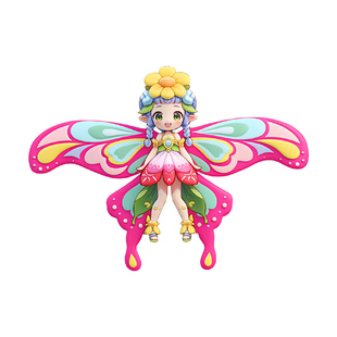 迷你小风筝儿童手持微风易飞春天游户外运动必备神器公园室外玩具