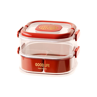 干果盘2026新款客厅茶几家用坚果盘过年零食糖果分格密封摆放盒