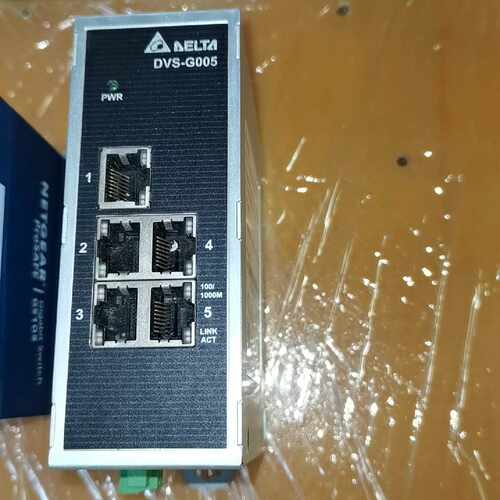 议价台达工业以太网5口交换机DVSG005100A二手拆机成维修