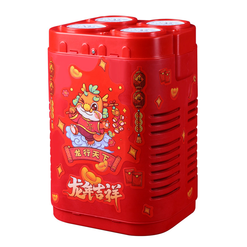 吹泡泡新年烟花遥控泡泡机婚礼舞台过年新款电动儿童全自动礼花机