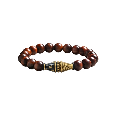 【新品】MONOLOGUE独白北纬三十度复古黄金六字箴言手串MRV120