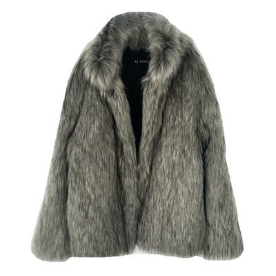 就买这件超大版超好看皮草大衣