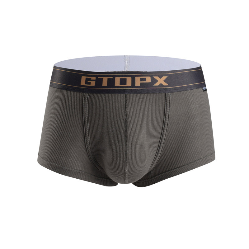 两条装GTOPXMAN加大U凸平角裤