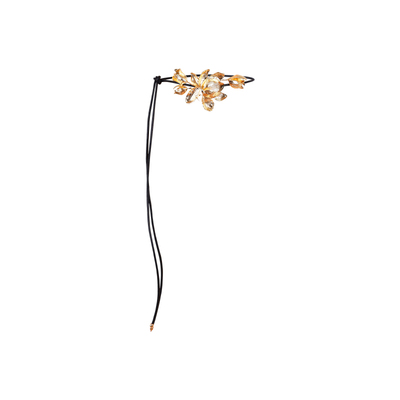 XULU原创新款轻奢金色配饰气质女士时尚黑色百搭腰带