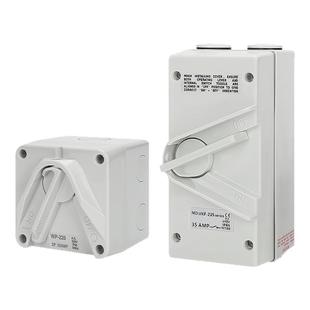 澳标工业拨把式20A曲架制UKF1茶餐厅F4厨房设备WP1防水63A开关35A