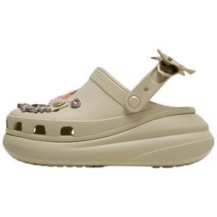 【自营】Crocs/卡骆驰浮花梦影泡芙洞洞鞋211534-2Y2