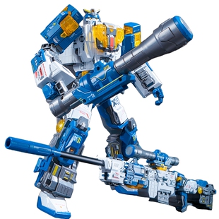 新款大狙加特林变形机器人金刚枪高达模型送男孩男生生日礼物玩具