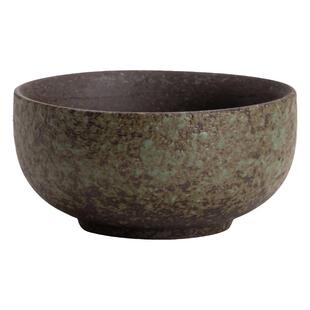 粗陶窑变品茗杯单杯主人杯日式复古绿功夫小茶碗单个陶瓷家用茶盏