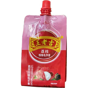 【26年6月16日到期】正宗王老吉荔枝风味吸吸龟苓膏258g*6袋装