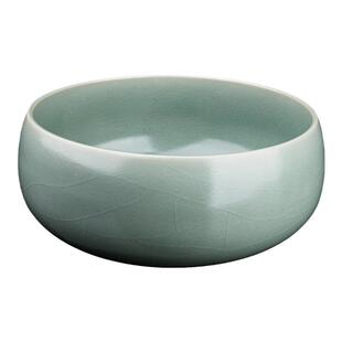 容山堂娄根旺汝窑官窑汝瓷茶洗大号家用水洗水盂收纳建水功夫茶具