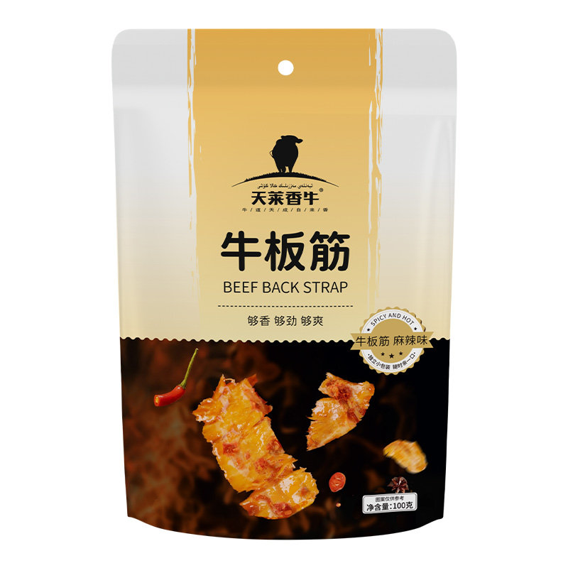 天莱香牛新疆香辣板筋小包装