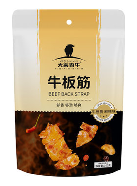 天莱香牛新疆香辣板筋小包装