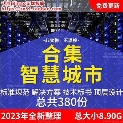 5G新型智慧城市未来城市AI人工智能数字化城市大脑一网统管方案