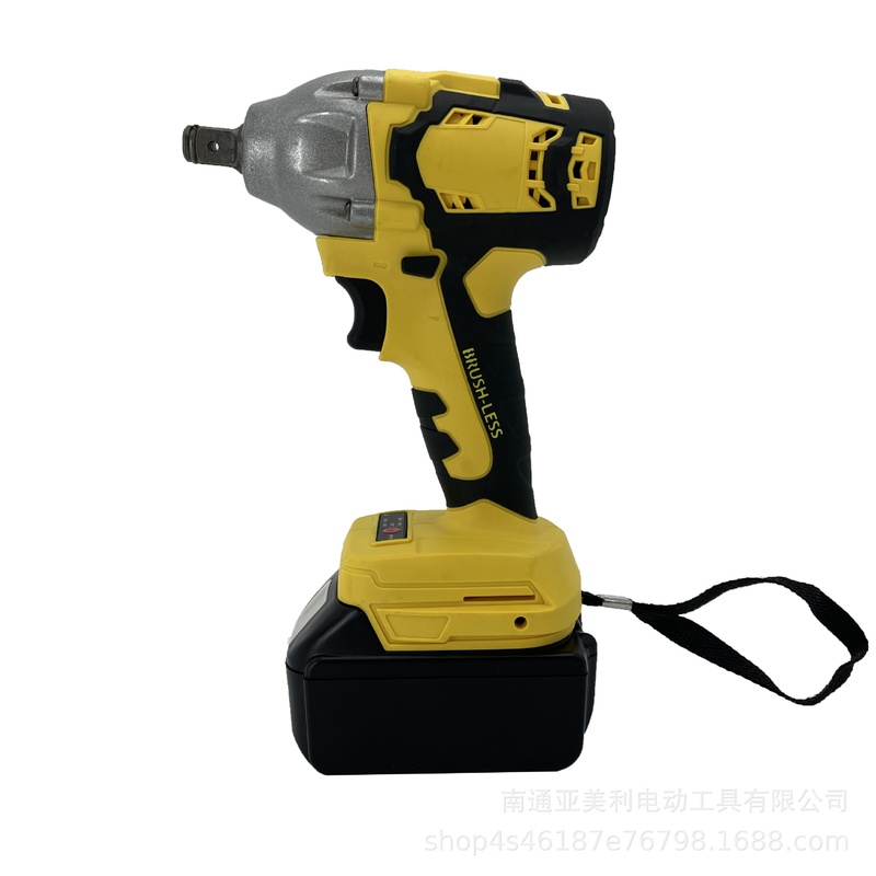 锂电无刷电动扳手充电式冲击木工架子工汽修工具批发高扭矩