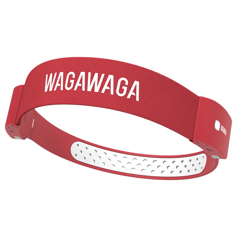 WAGAWAGA发带式运动蓝牙耳机开放式气传导跑步运动头戴式无线耳机
