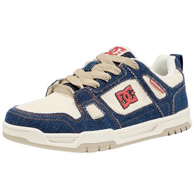 DCSHOES STAG秋季新款男士休闲鞋子男鞋牛仔拼接运动板鞋男
