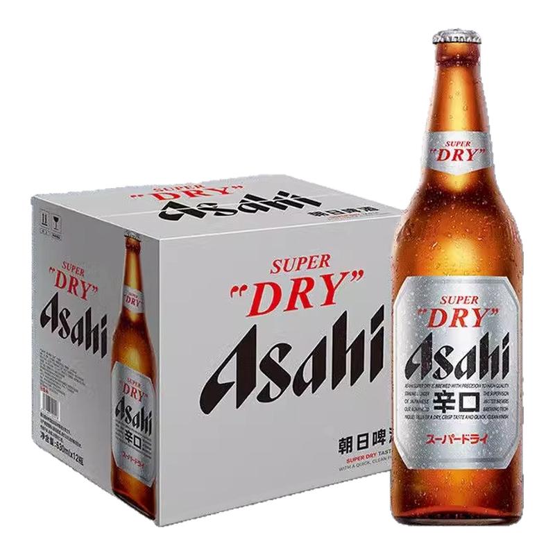 朝日啤酒4.8度330ml*24小瓶