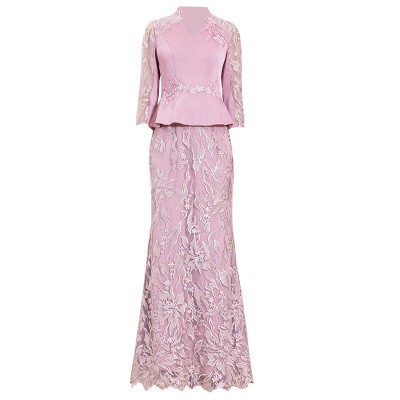 多丽琦优雅风宴会礼服裙