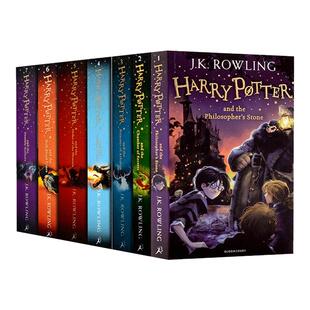 哈利波特 Harry Potter 1-7册 哈利波特书全套 哈利波特英语原版 哈利波特与魔法石 哈利波特与密室 哈利波特英文原版 新华正版