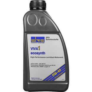 SRS全合成汽车机油0W-40适用宝马保时捷路虎发动机润滑油极力威1L