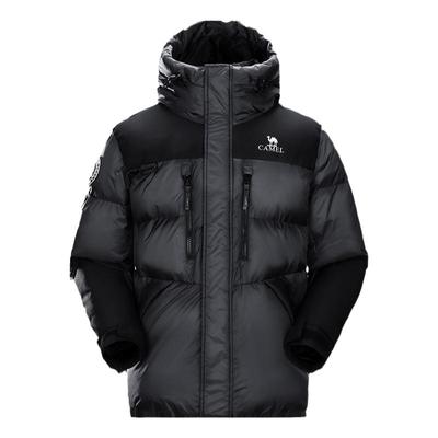 骆驼粉色羽绒服女2025新款