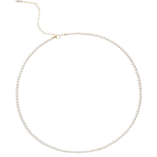 施家小米珠米粒珍珠颈链baby小珍珠项链女款2026新款爆款秋冬配饰