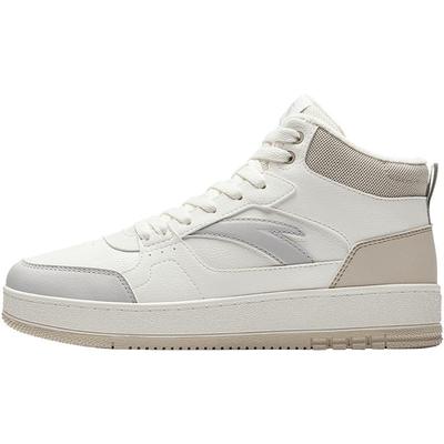 安踏元年板鞋加绒棉鞋女鞋