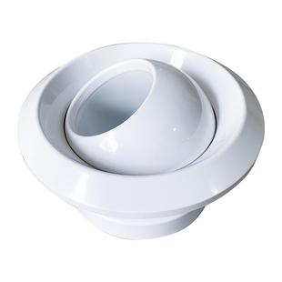 ABS球形喷射口圆形喷口中央空调射流出风口车站机场远程送风口