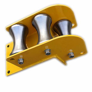 管口滑轮地缆滑轮/井口放线滑轮/转角/保护滑轮放线拐角管道滑轮