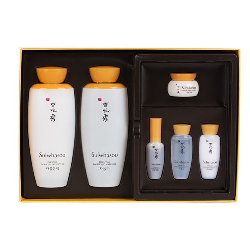 韩国雪花秀滋盈水乳套盒礼盒保湿